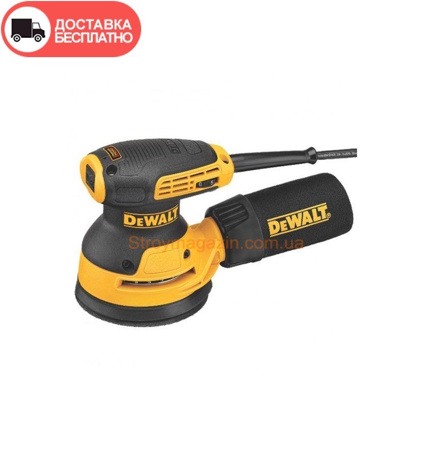 Эксцентриковая шлифмашина DeWalt DWE6423