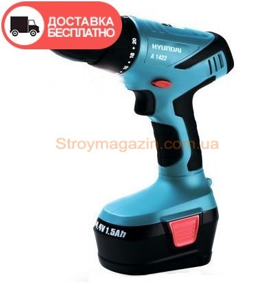 Аккумуляторная отвертка-шуруповерт Hyundai A 1422