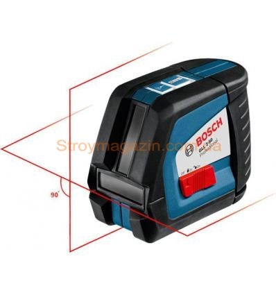 Линейный лазерный нивелир Bosch GLL 2-50 Professional с держателем BM 1