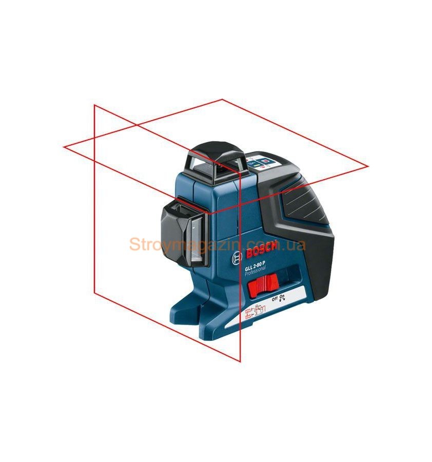 Линейный лазерный нивелир Bosch GLL 2-80 P Professional со штативом BS 150