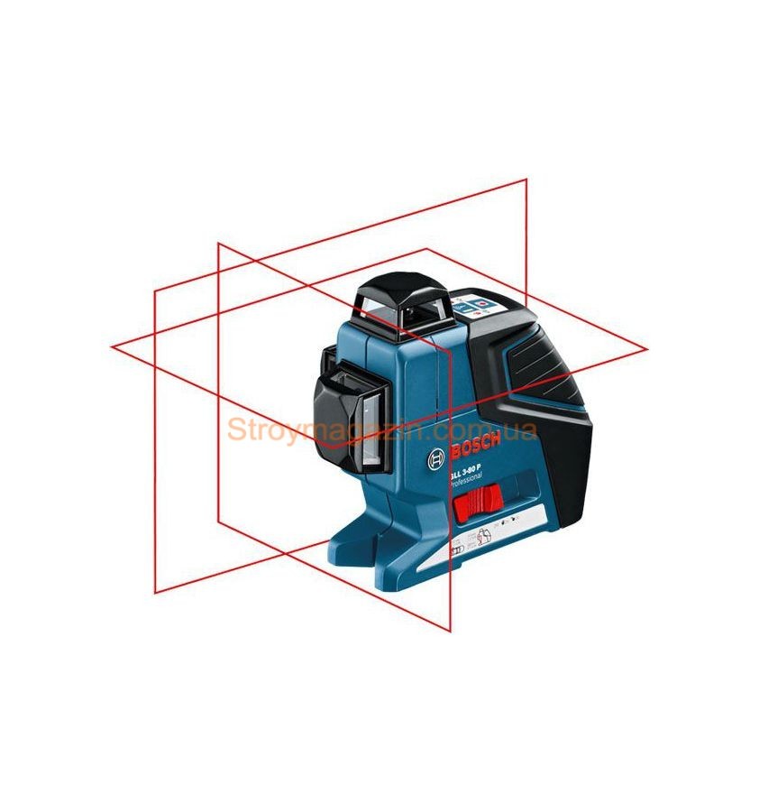 Линейный лазерный нивелир Bosch GLL 3-80 P Professional