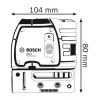 Точечный лазер Bosch GPL 3 Professional - изображение 2