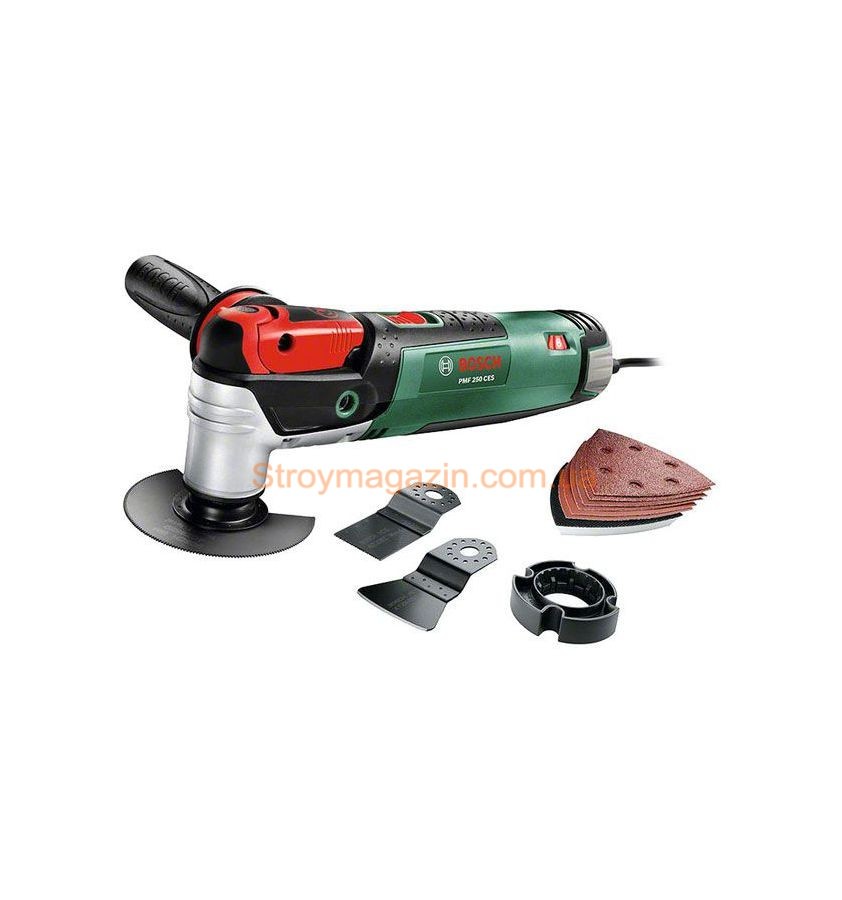 Многофункциональный инструмент Bosch PMF 250 CES Set