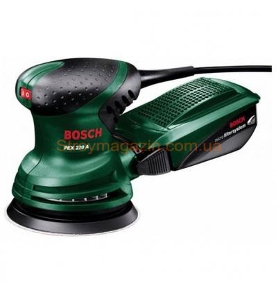 Эксцентриковая шлифмашина Bosch PEX 220 A