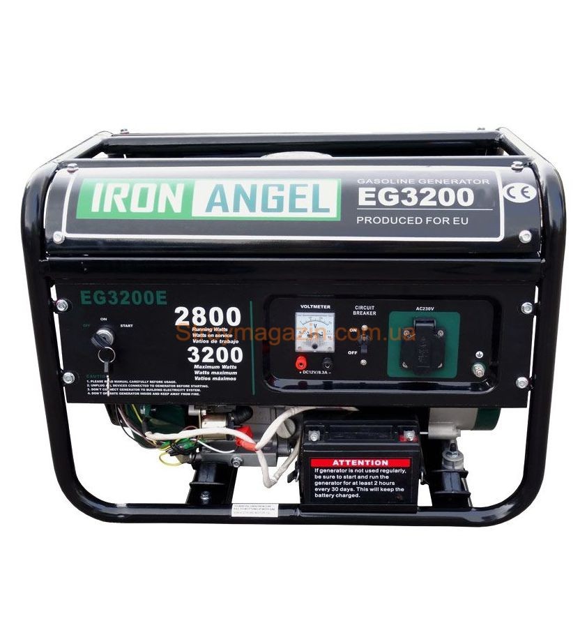 Бензиновый генератор Iron Angel EG 3200 E-2