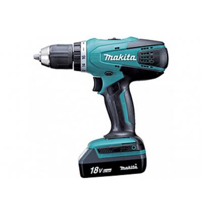 Аккумуляторная дрель-шуруповерт MAKITA DF457DWE