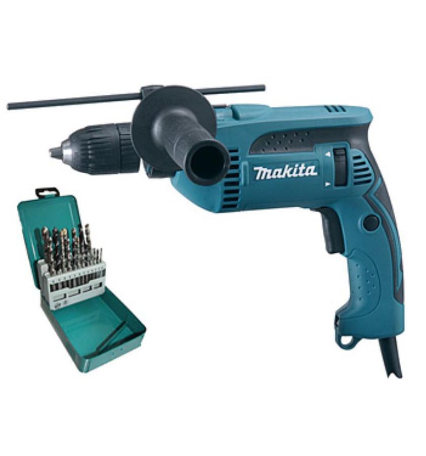 Ударная дрель MAKITA HP1641KX2