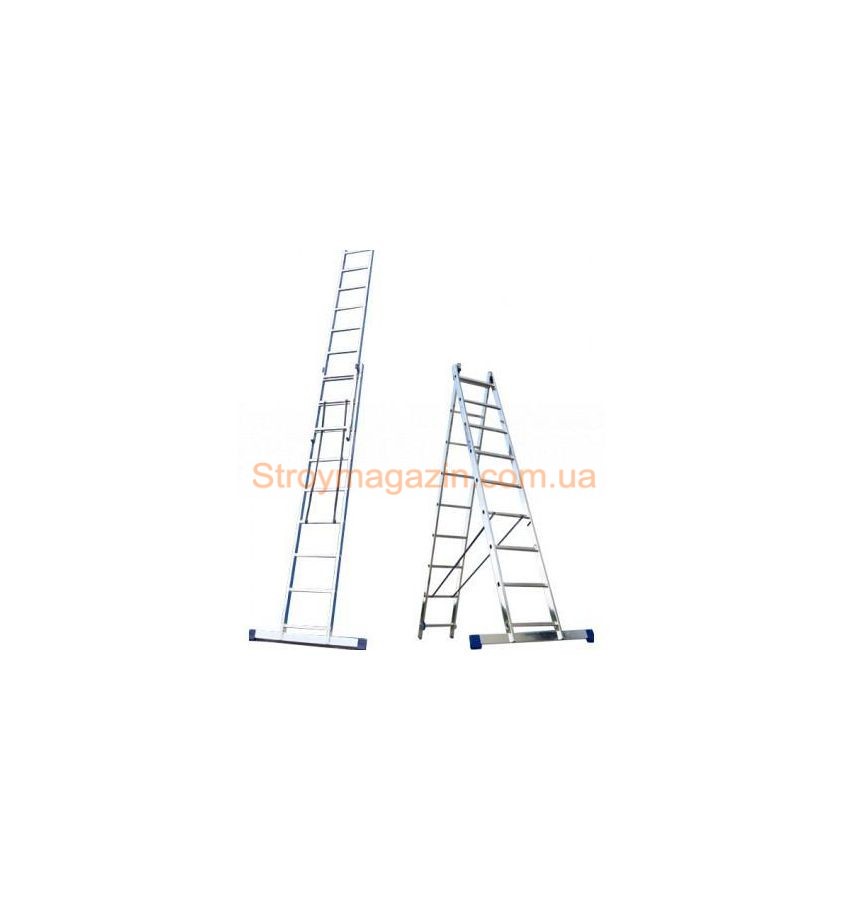 Лестница-стремянка универсальная двухсекционная ITOSS 2x7