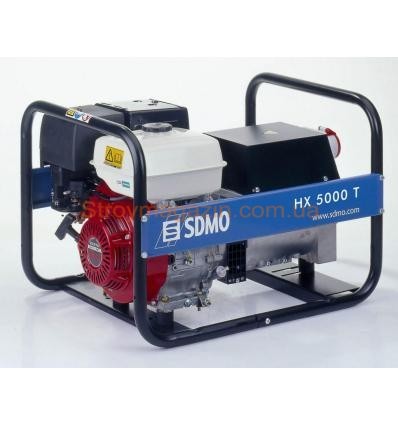 Генератор бензиновый SDMO HX 5000 T-S
