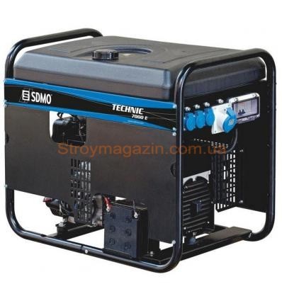 Генератор бензиновый SDMO TECHNIC 7000 Е + Автостарт