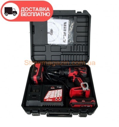Дрель-шуруповерт аккумуляторная Vitals Professional AUpc 18/2tli Brushless kit
