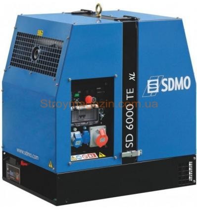 Дизельный генератор SDMO SD 6000 TE XL (Электростарт)