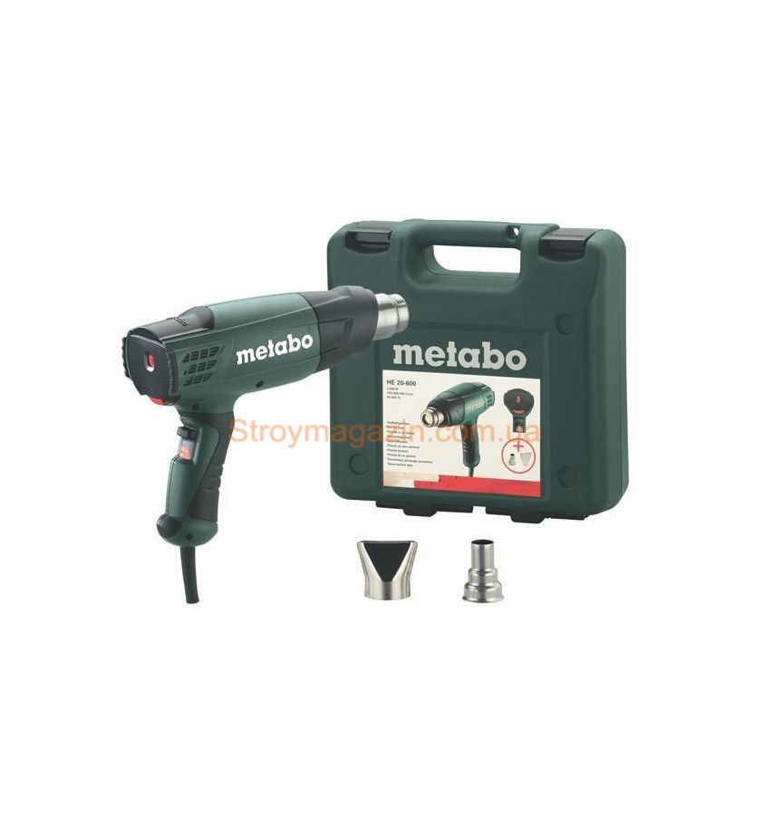 Фен технический Metabo HE 20-600+кофр