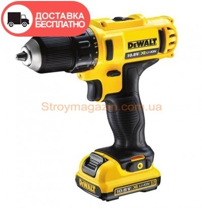 Аккумуляторная дрель-шуруповерт DeWALT DCD710D2