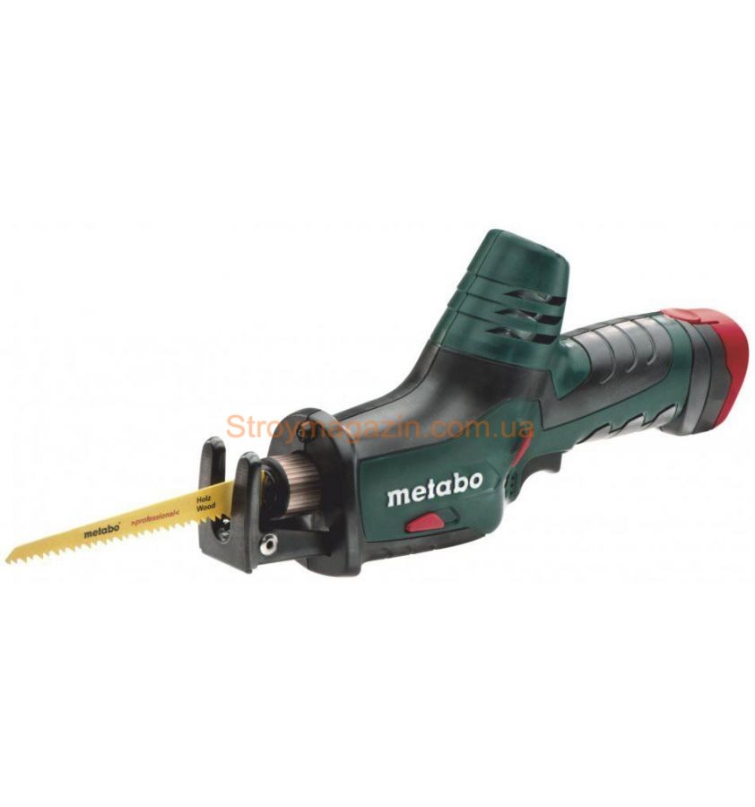 Пила сабельная аккумуляторная Metabo PowerMaxx ASE (1,5 Ач. пластиковый кейс)