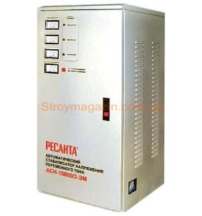 Стабилизатор напряжения Ресанта АСН-15000/3-ЭМ