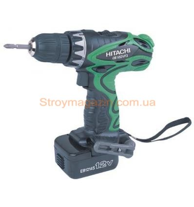 Аккумуляторная дрель-шуруповерт Hitachi DS12DVF3-TA + фонарь