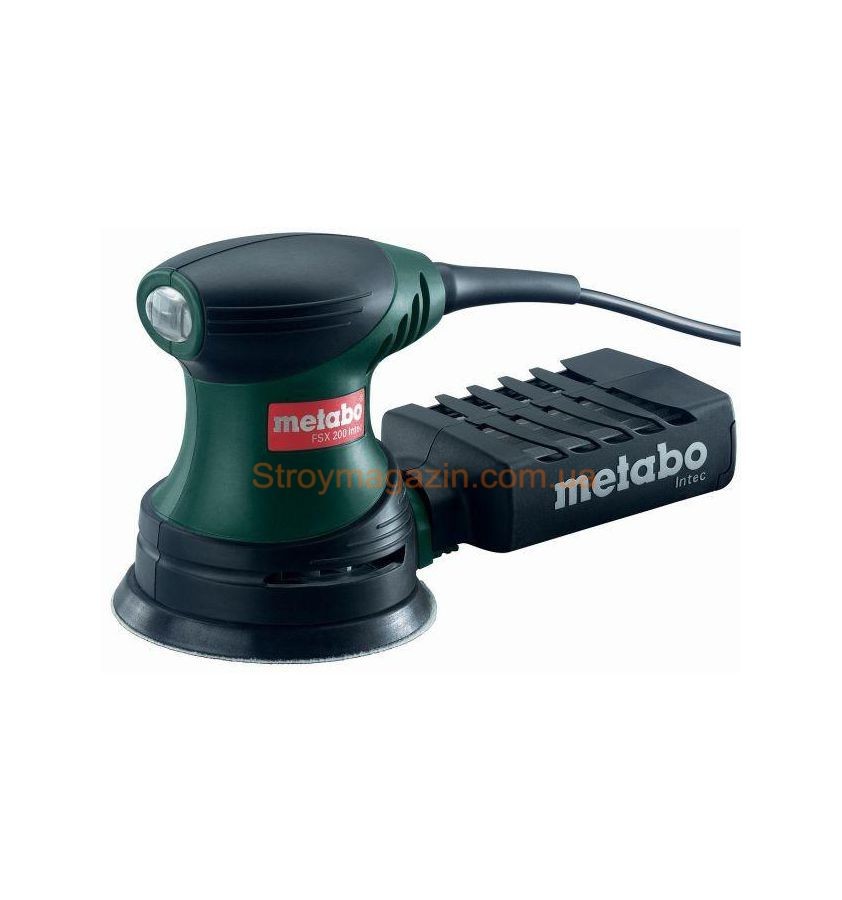 Эксцентриковая шлифовальная машина Metabo FSX 200 Intec