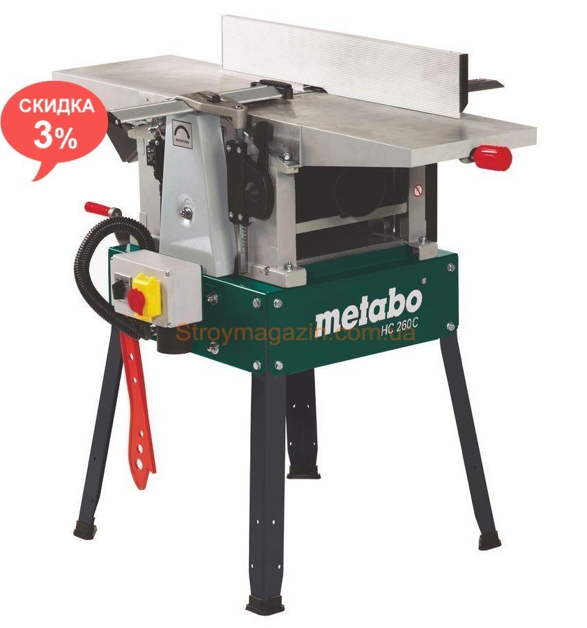 Рейсмусово-фуговальный станок Metabo HC 260 C-2.2 WNB