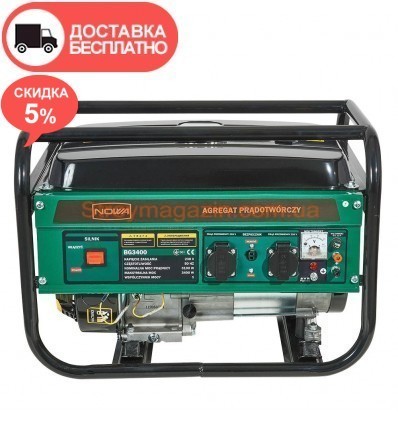 Генератор бензиновый NOWA BG3400