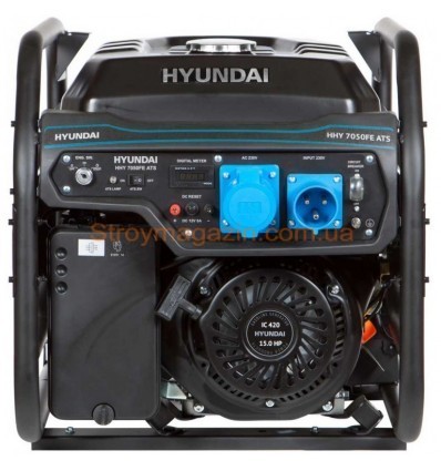 Бензиновый генератор Hyundai HHY 7050FE ATS