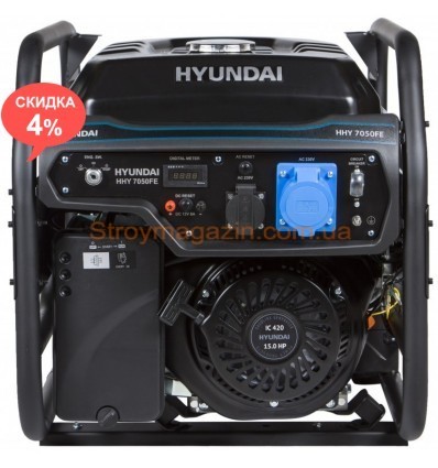 Бензиновый генератор Hyundai HHY 7050FE