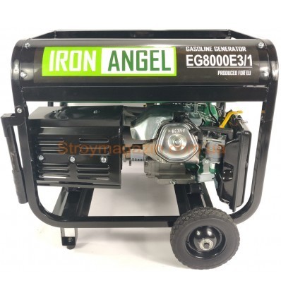 Генератор бензиновый Iron Angel EG 8000E3/1