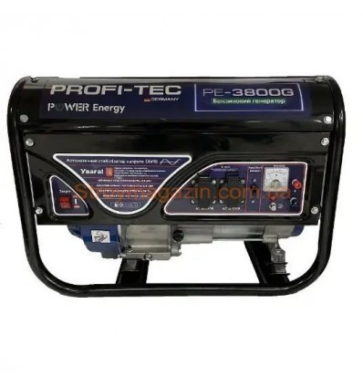 Генератор бензиновый PROFI-TEC PE-3800G (3.8 кВт)