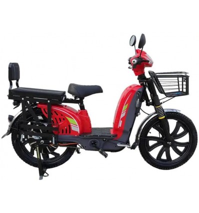 Велосипед аккумуляторный FORTE ЕМ219 красный