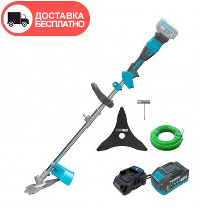 Аккумуляторная электрокоса PROFI-TEC PGT9520