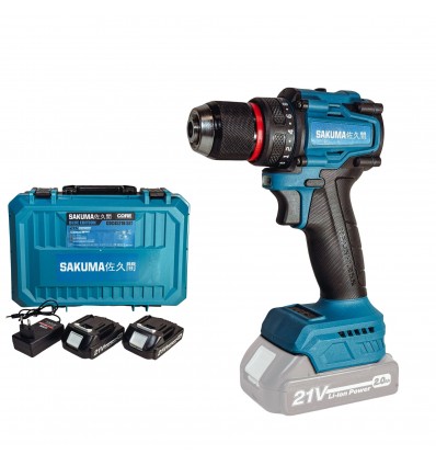 Шуруповерт аккумуляторный Sakuma BLUE CDC4516B SET