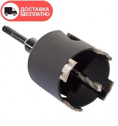 Коронка по бетону алмазная Vitals Professional 72×110 мм М16 SDS-plus