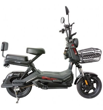 Велосипед с электромотором SPARK GLIDE 14" 60V/500W/20Ah Чёрный