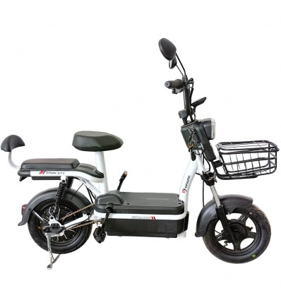 Велосипед с электромотором SPARK CITY 14" 48V/500W/20Ah Чёрный