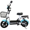 Велосипед с электромотором SPARK COMPACT 14" 48V/400W/12Ah Голубой - изображение 2