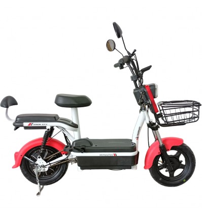 Велосипед с электромотором SPARK CITY 14" 48V/500W/20Ah Чёрный