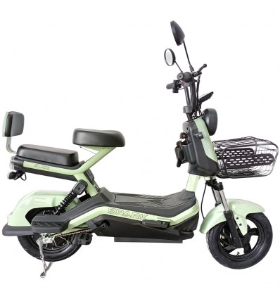 Велосипед с электромотором SPARK GLIDE 14" 60V/500W/20Ah Зеленый