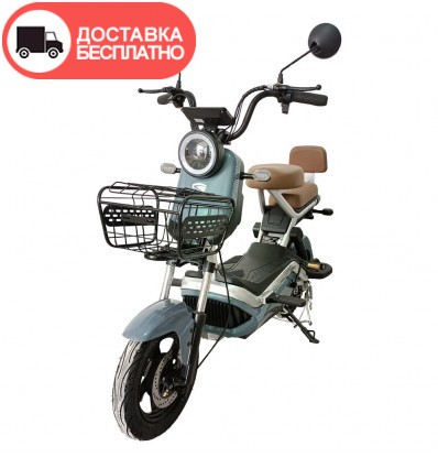 Велосипед с электромотором SPARK GLIDE 14" 60V/500W/20Ah Зеленый