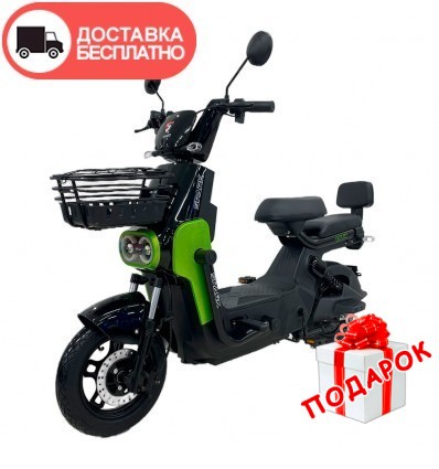 Велосипед с электромотором SPARK GLIDE 14" 60V/500W/20Ah Чёрный