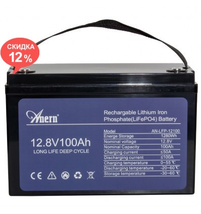 Аккумулятор ANERN AN-LFP12100