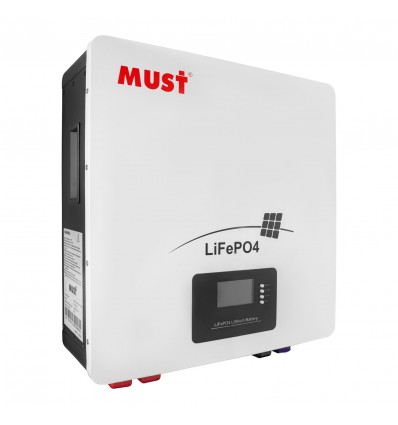 Аккумуляторная батарея MUST LP1600-24100, 24V 100Ah, LiFePO4