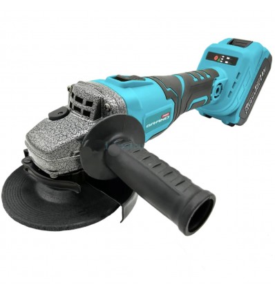 Аккумуляторная шлифмашина угловая GRAND МШУ 125-20BL PRO (1 АКБ)