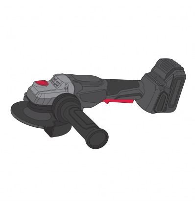 УШМ аккумуляторная Vitals Professional ALs 18125v BS Kit SmartLine+