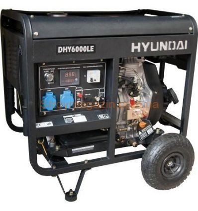 Дизельный генератор Hyundai DHY 6000LE