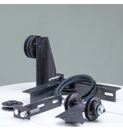 Адаптер ременной косилки для ВОМ 18 мм Кентавр (с ремнем в комплекте)