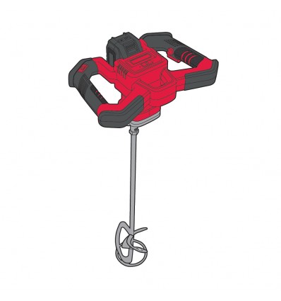 Миксер строительный аккумуляторный Vitals Master АEm 1814D BL SmartLine+