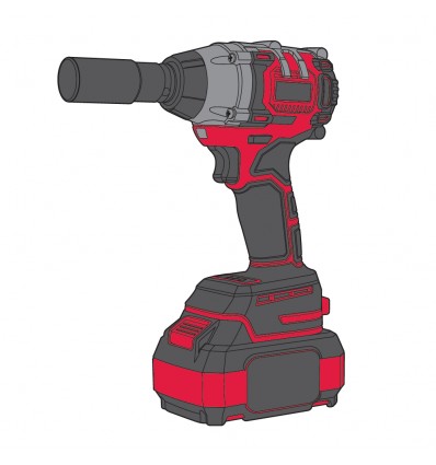 Гайковерт аккумуляторный Vitals Master AT 18100c BL