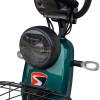 Велосипед с электромотором SPARK RIDER 20" 48V/500W/20Ah Зеленый - изображение 7
