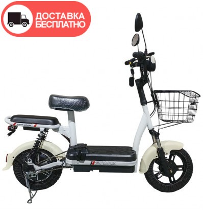 Велосипед с электромотором SPARK COMPACT 14" 48V/400W/12Ah Чёрный