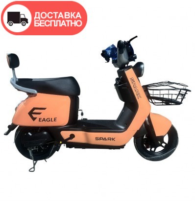 Велосипед с электромотором SPARK EAGLE 60V/1000W/25Ah 14" Оранжевый